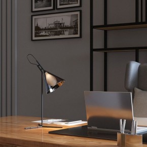 Настольная лампа декоративная Eurosvet Enigma 01186/1 черный в Карталах - kartaly.ok-mebel.com | фото 2