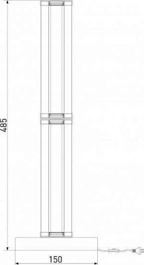 Настольная лампа декоративная Eurosvet Stark 80536/1 латунь в Карталах - kartaly.ok-mebel.com | фото 6