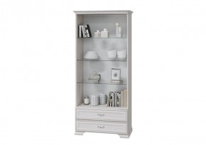 НИКОЛЬ Шкаф-витрина с 2 ст.дв. и 2 ящика в Карталах - kartaly.ok-mebel.com | фото 2