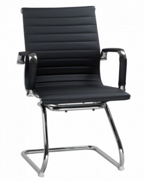 Офисное кресло для посетителей LMR-102N Черный в Карталах - kartaly.ok-mebel.com | фото