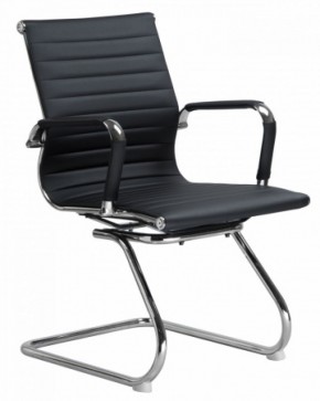 Офисное кресло для посетителей LMR-102N Черный в Карталах - kartaly.ok-mebel.com | фото 2