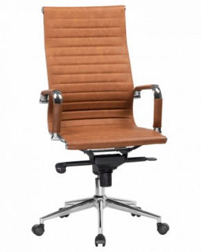 Офисное кресло для руководителей DOBRIN CLARK LMR-101F светло-коричневый №321 в Карталах - kartaly.ok-mebel.com | фото