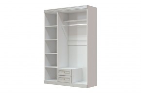 ОЛИМП Шкаф распашной ШР-3 (фисташковый) ЛАК в Карталах - kartaly.ok-mebel.com | фото 2
