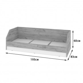 ОЛИВИЯ Детская (модульная) дуб серый/белый в Карталах - kartaly.ok-mebel.com | фото 14