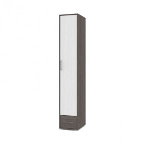 ОЛИВИЯ О12 Шкаф (анкор темный/анкор светлый) в Карталах - kartaly.ok-mebel.com | фото