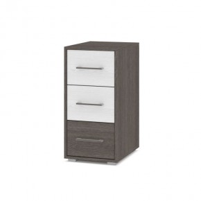 ОЛИВИЯ О62 Комод-тумба (анкор темный/анкор светлый) в Карталах - kartaly.ok-mebel.com | фото
