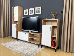 ОСКАР TRIO Гостиная (дуб золотой/белый) в Карталах - kartaly.ok-mebel.com | фото 3