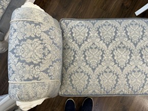 Оттоманка Мишель 1-а боковина (белый матовый) в Карталах - kartaly.ok-mebel.com | фото 4