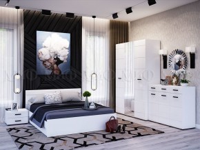 НЭНСИ NEW Пенал 500 (Белый глянец холодный/Белый) в Карталах - kartaly.ok-mebel.com | фото 3