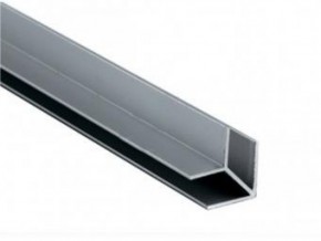 Планка угловая "W" 4 мм для стеновой панели (алюминий) в Карталах - kartaly.ok-mebel.com | фото