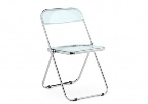 Пластиковый стул Fold складной clear gray-blue в Карталах - kartaly.ok-mebel.com | фото