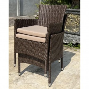 Плетеное кресло AM-196B Brown в Карталах - kartaly.ok-mebel.com | фото 2