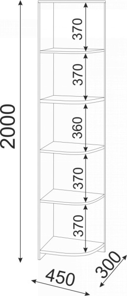 Подростковая ОСТИН (модульная) в Карталах - kartaly.ok-mebel.com | фото 32