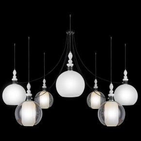 Подвесная люстра 33 идеи M66TW PND182.07.17CH.003BL-M66TW в Карталах - kartaly.ok-mebel.com | фото 2