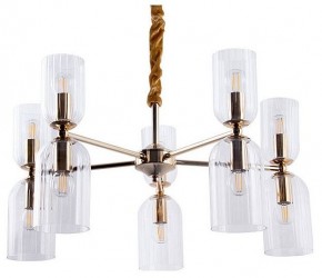 Подвесная люстра Arte Lamp Charm A1623LM-10GO в Карталах - kartaly.ok-mebel.com | фото 2
