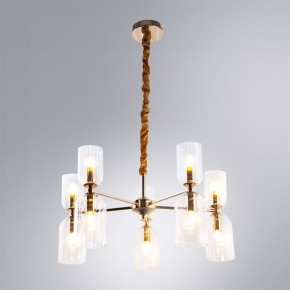 Подвесная люстра Arte Lamp Charm A1623LM-10GO в Карталах - kartaly.ok-mebel.com | фото 3