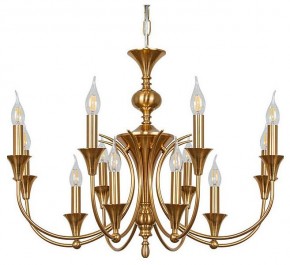 Подвесная люстра Arte Lamp Collinetta A4094LM-12PB в Карталах - kartaly.ok-mebel.com | фото