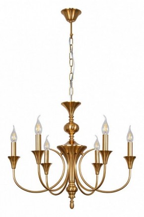 Подвесная люстра Arte Lamp Collinetta A4094LM-6PB в Карталах - kartaly.ok-mebel.com | фото 2