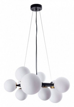 Подвесная люстра Arte Lamp Gemini A2243SP-10BK в Карталах - kartaly.ok-mebel.com | фото 2