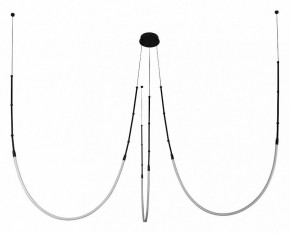 Подвесная люстра Arte Lamp Klimt A2850SP-38BK в Карталах - kartaly.ok-mebel.com | фото