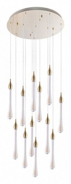 Подвесная люстра Arte Lamp Raindrop A1803LM-36PB в Карталах - kartaly.ok-mebel.com | фото