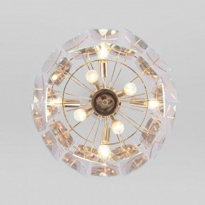 Подвесная люстра Eurosvet Claire 60170/8 золото в Карталах - kartaly.ok-mebel.com | фото 3