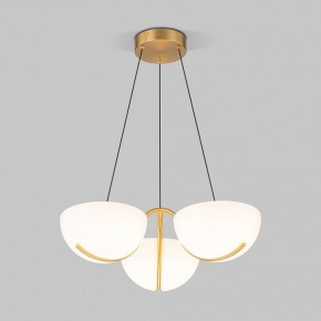 Подвесная люстра Eurosvet Emisfero 50083/3 LED золото в Карталах - kartaly.ok-mebel.com | фото 2