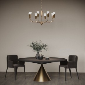 Подвесная люстра Eurosvet Rhyton 60167/8 латунь в Карталах - kartaly.ok-mebel.com | фото 5