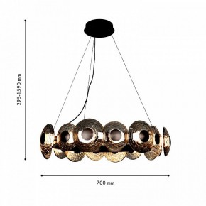 Подвесная люстра Favourite Claros 4642-16P в Карталах - kartaly.ok-mebel.com | фото 3