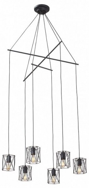 Подвесная люстра Vitaluce V3028 V3028-1/6S в Карталах - kartaly.ok-mebel.com | фото