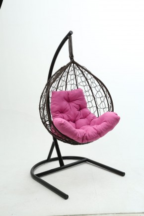 Подвесное кресло Бароло (коричневый/розовый) в Карталах - kartaly.ok-mebel.com | фото
