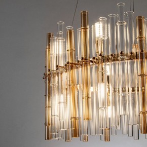 Подвесной светильник Arte Lamp Crystalla A4111LM-16GO в Карталах - kartaly.ok-mebel.com | фото 3