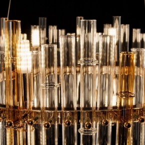 Подвесной светильник Arte Lamp Crystalla A4111LM-16GO в Карталах - kartaly.ok-mebel.com | фото 6
