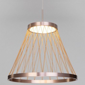 Подвесной светильник Eurosvet Cesta 40016/1 LED коричневый в Карталах - kartaly.ok-mebel.com | фото