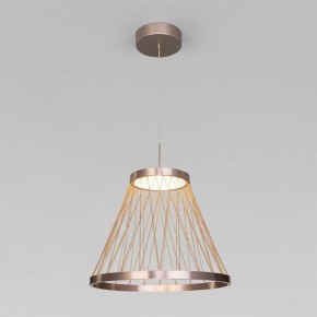 Подвесной светильник Eurosvet Cesta 40016/1 LED коричневый в Карталах - kartaly.ok-mebel.com | фото 2