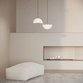 Подвесной светильник Eurosvet Emisfero 50083/2 LED золото в Карталах - kartaly.ok-mebel.com | фото 2