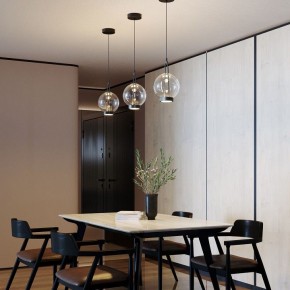 Подвесной светильник Eurosvet Frasco 50267/1 LED черный в Карталах - kartaly.ok-mebel.com | фото 3