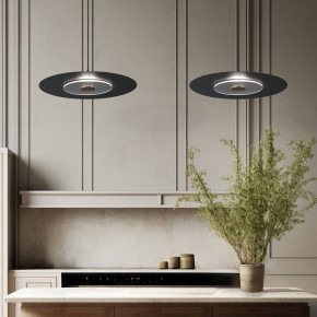 Подвесной светильник Eurosvet Kontur 40030/1 LED черный в Карталах - kartaly.ok-mebel.com | фото 3