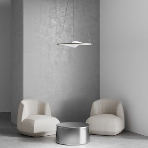 Подвесной светильник Eurosvet Occhio 40026/1 LED серый в Карталах - kartaly.ok-mebel.com | фото 4