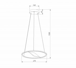 Подвесной светильник Eurosvet Occhio 40026/1 LED серый в Карталах - kartaly.ok-mebel.com | фото 5