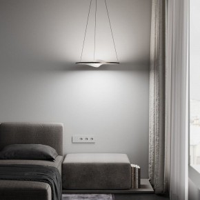 Подвесной светильник Eurosvet Occhio 40027/1 LED серый в Карталах - kartaly.ok-mebel.com | фото 3