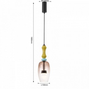 Подвесной светильник Favourite Dolci 4463-1P в Карталах - kartaly.ok-mebel.com | фото 5