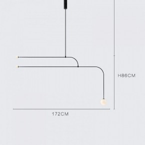 Подвесной светильник Imperiumloft Lines LINES-05 в Карталах - kartaly.ok-mebel.com | фото 3