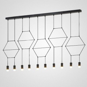 Подвесной светильник Imperiumloft Via Wireflow polyhedral Via01 в Карталах - kartaly.ok-mebel.com | фото