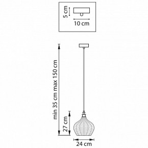 Подвесной светильник Lightstar Rocco 793116 в Карталах - kartaly.ok-mebel.com | фото 6