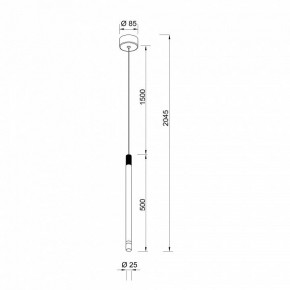 Подвесной светильник Mantra Moana 8970 в Карталах - kartaly.ok-mebel.com | фото 3