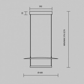 Подвесной светильник Maytoni Ambience MOD280PL-L30B3K1 в Карталах - kartaly.ok-mebel.com | фото 4
