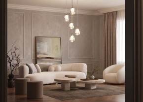 Подвесной светильник Maytoni Aura MOD016PL-05BS в Карталах - kartaly.ok-mebel.com | фото 4