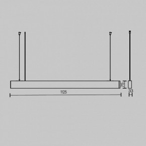 Подвесной светильник Maytoni BASIS P051PL-36W2.7-6K-W в Карталах - kartaly.ok-mebel.com | фото 7