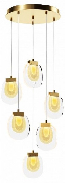 Подвесной светильник Maytoni Biology MOD367PL-L18BBSK в Карталах - kartaly.ok-mebel.com | фото